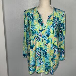 Lilly Pulitzer Daylen Multi Color Tunic Top - Oversized XS